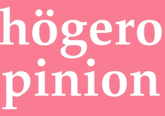 Synonym högeropinion