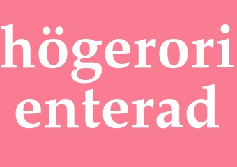 Synonym högerorienterad