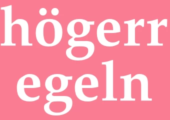 Synonym högerregeln