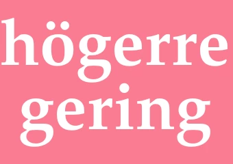 Synonym högerregering