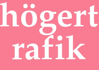 Synonym högertrafik