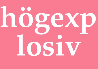 Synonym högexplosiv