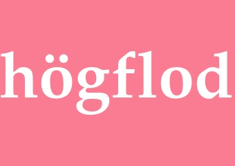 Synonym högflod