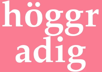 Synonym höggradig