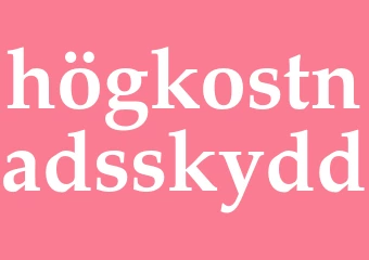 Synonym högkostnadsskydd