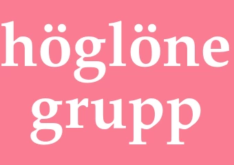 Synonym höglönegrupp
