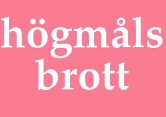 Synonym högmålsbrott