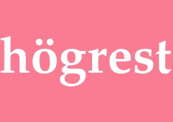 Synonym högrest