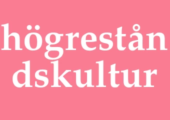 Synonym högreståndskultur