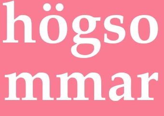 Synonym högsommar
