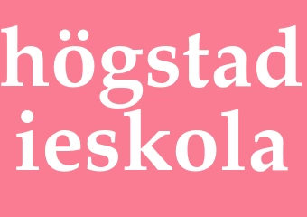 Synonym högstadieskola