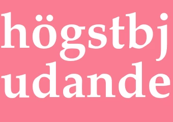 Synonym högstbjudande