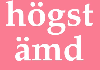 Synonym högstämd