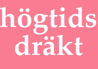 Synonym högtidsdräkt
