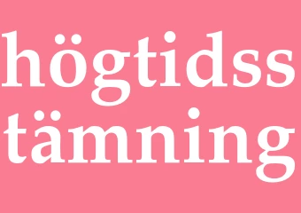 Synonym högtidsstämning