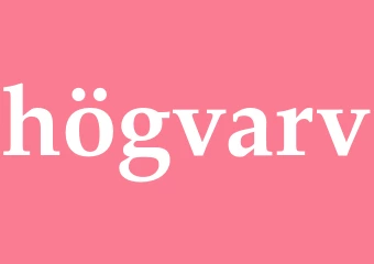 Synonym högvarv