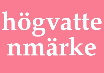 Synonym högvattenmärke