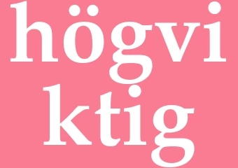 Synonym högviktig
