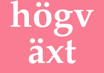Synonym högväxt