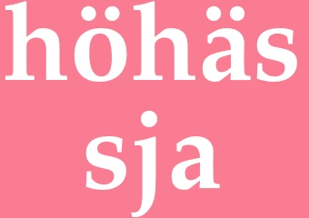 Synonym höhässja