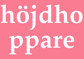 Synonym höjdhoppare