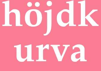 Synonym höjdkurva