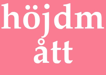 Synonym höjdmått