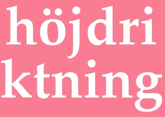 Synonym höjdriktning