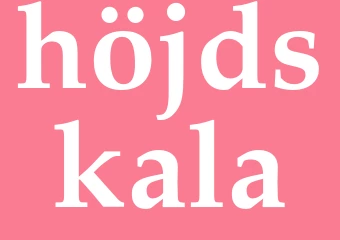 Synonym höjdskala