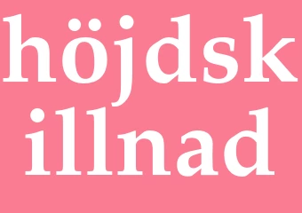 Synonym höjdskillnad