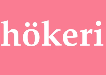 Synonym hökeri