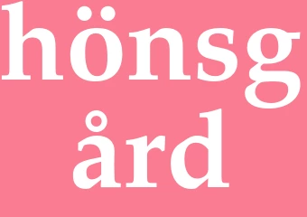 Synonym hönsgård
