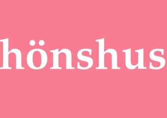 Synonym hönshus