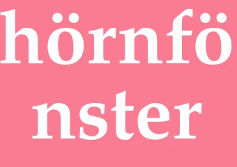 Synonym hörnfönster