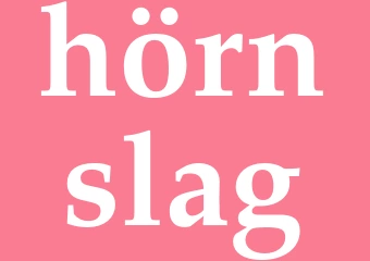 Synonym hörnslag