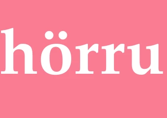 Synonym hörru