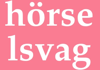 Synonym hörselsvag