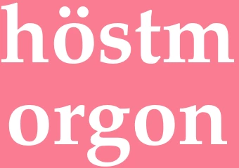 Synonym höstmorgon