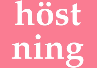 Synonym höstning