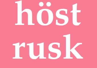 Synonym höstrusk