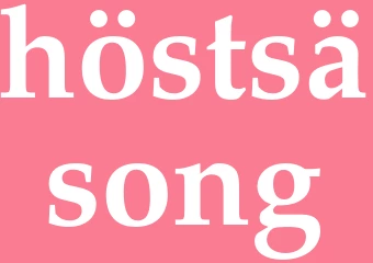Synonym höstsäsong