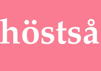 Synonym höstså