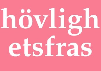 Synonym hövlighetsfras
