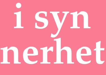 Synonym i synnerhet