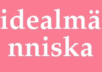 Synonym idealmänniska
