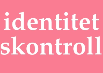 Synonym identitetskontroll