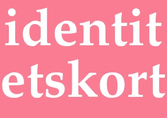Synonym identitetskort