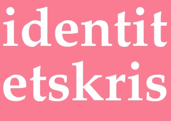 Synonym identitetskris
