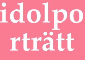Synonym idolporträtt