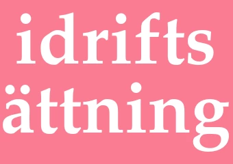 Synonym idriftsättning